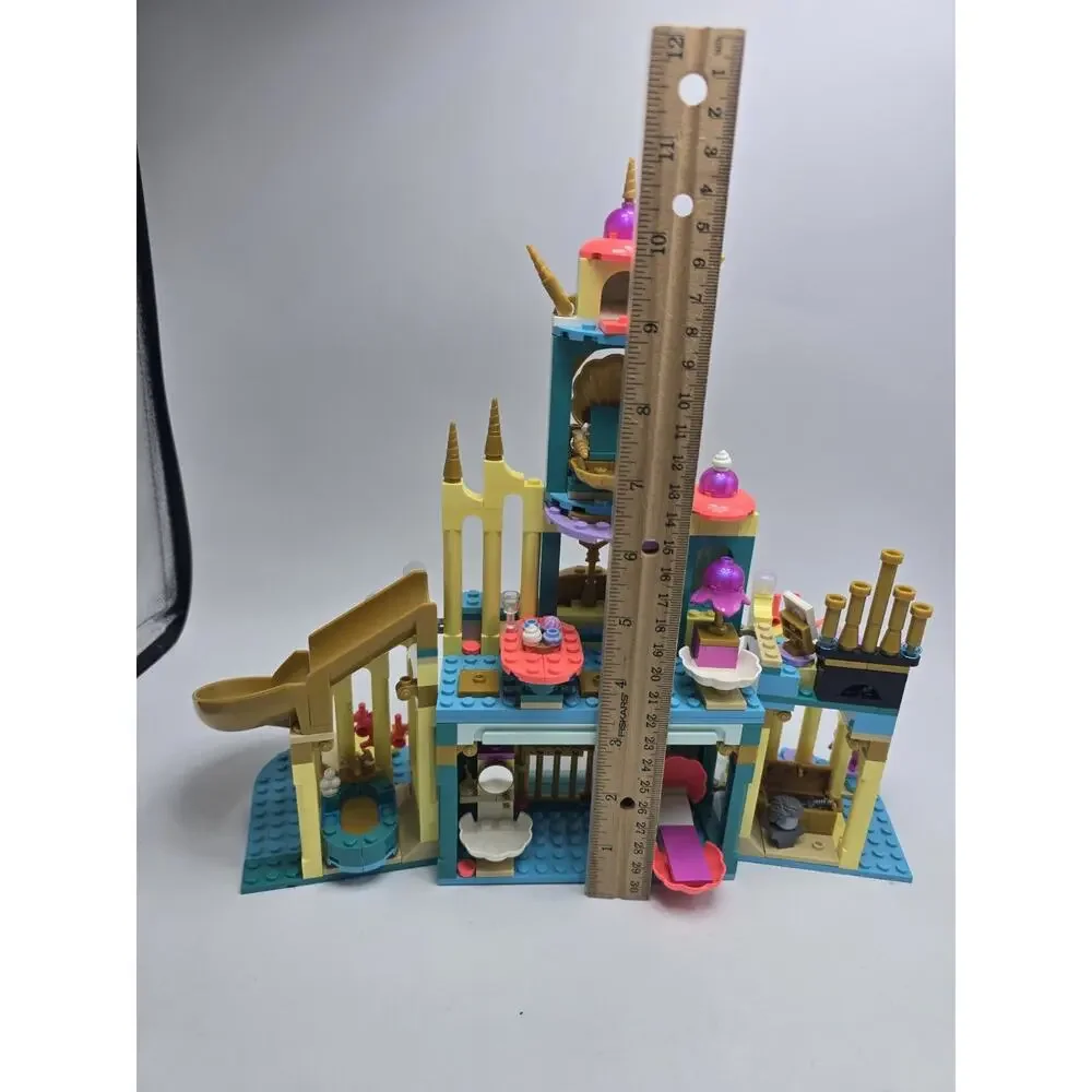 LEGO 43207 Disney Princess Ariel's Underwater Sea Castle Not Complete